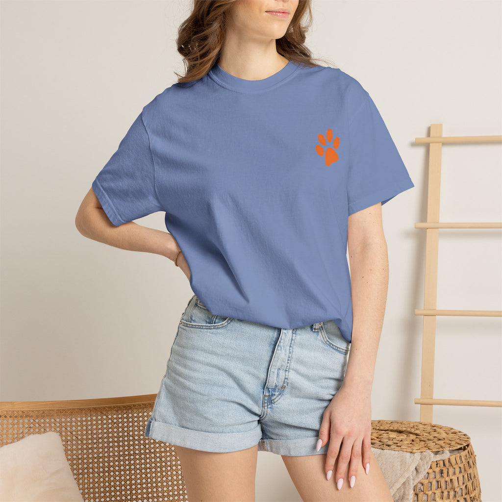Lazy Dog Illustration  Adult T-shirt | "A Bad Day Only Lasts 24 Hours"