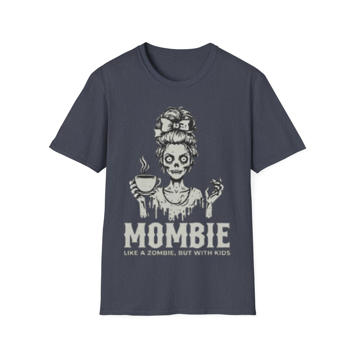 Mombie Adult T-Shirt — Cute Spooky Mom Graphic Tee ("Mommy")