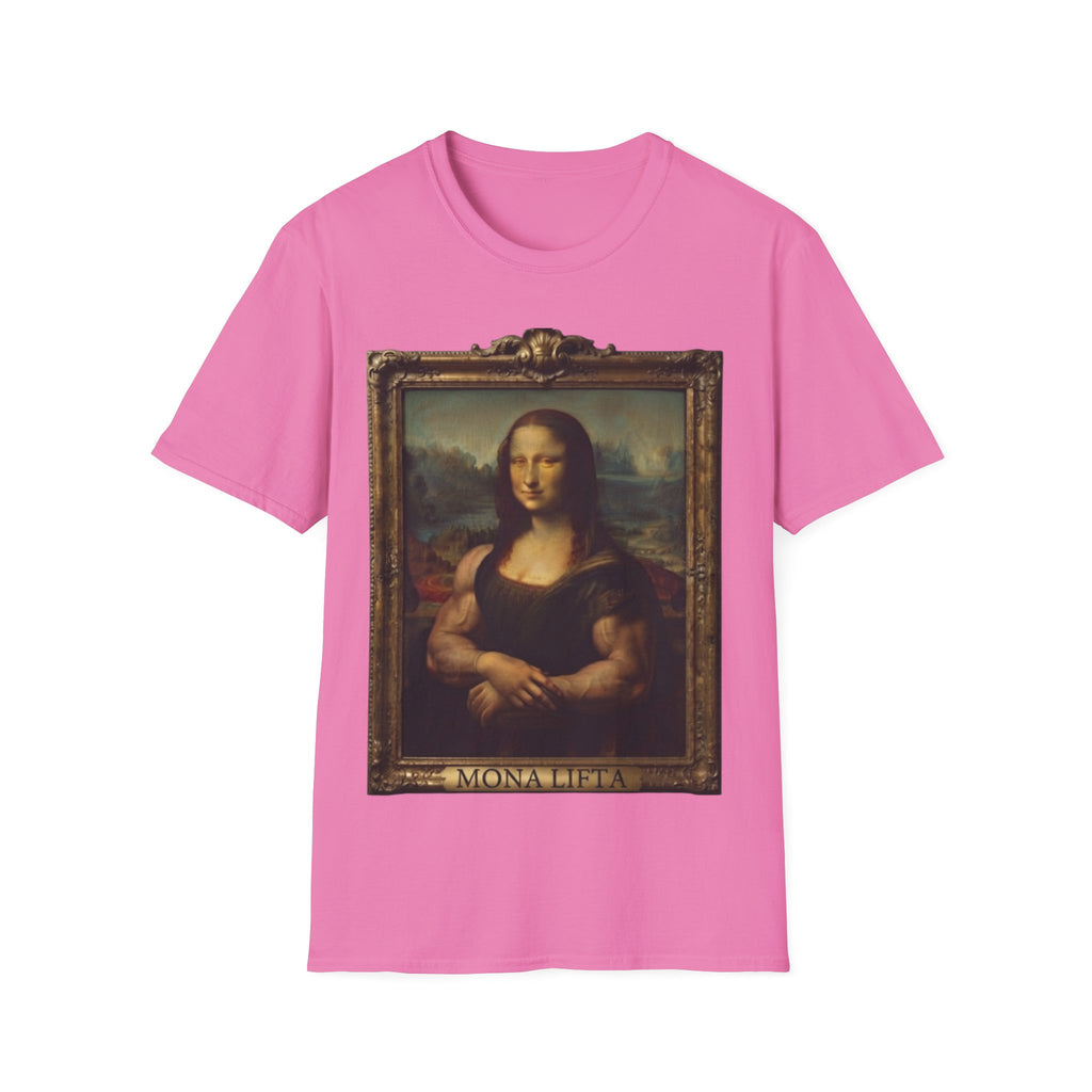 Mona Lisa Portrait Adult T-Shirt — Classic Renaissance Art Tee