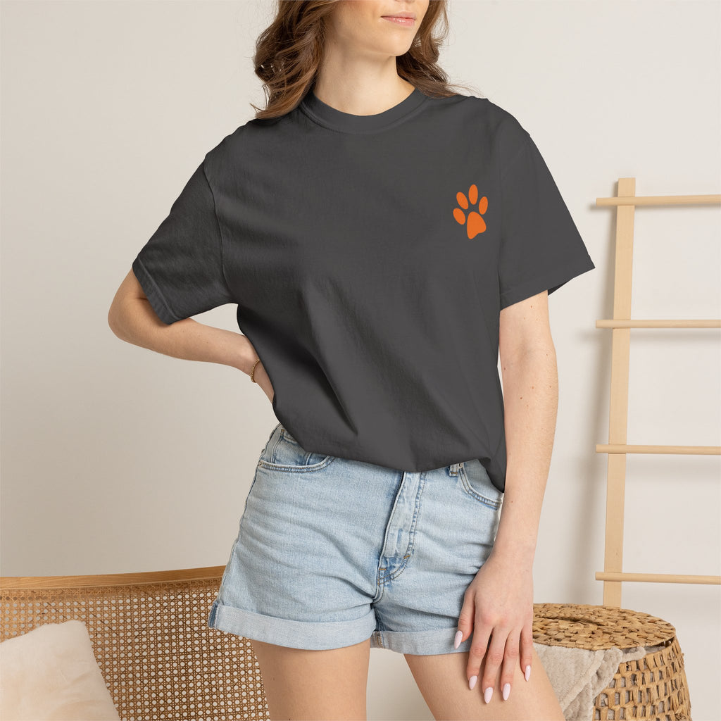 Lazy Dog Illustration  Adult T-shirt | "A Bad Day Only Lasts 24 Hours"