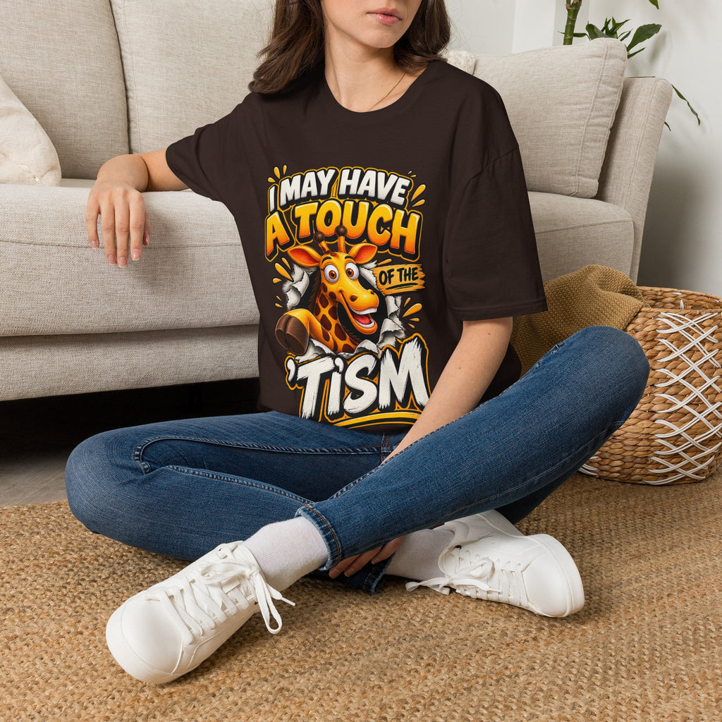 I May Have A Touch Of The Giraffe-Graphic Adult T-Shirt