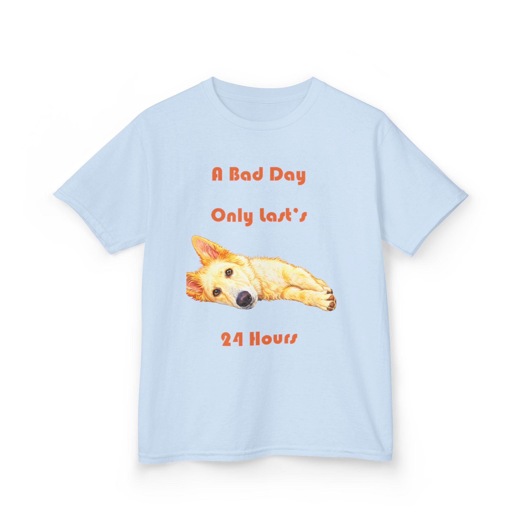 A Bad Day Only Lasts 24 Hours Kids Tee | Tyra Illustration