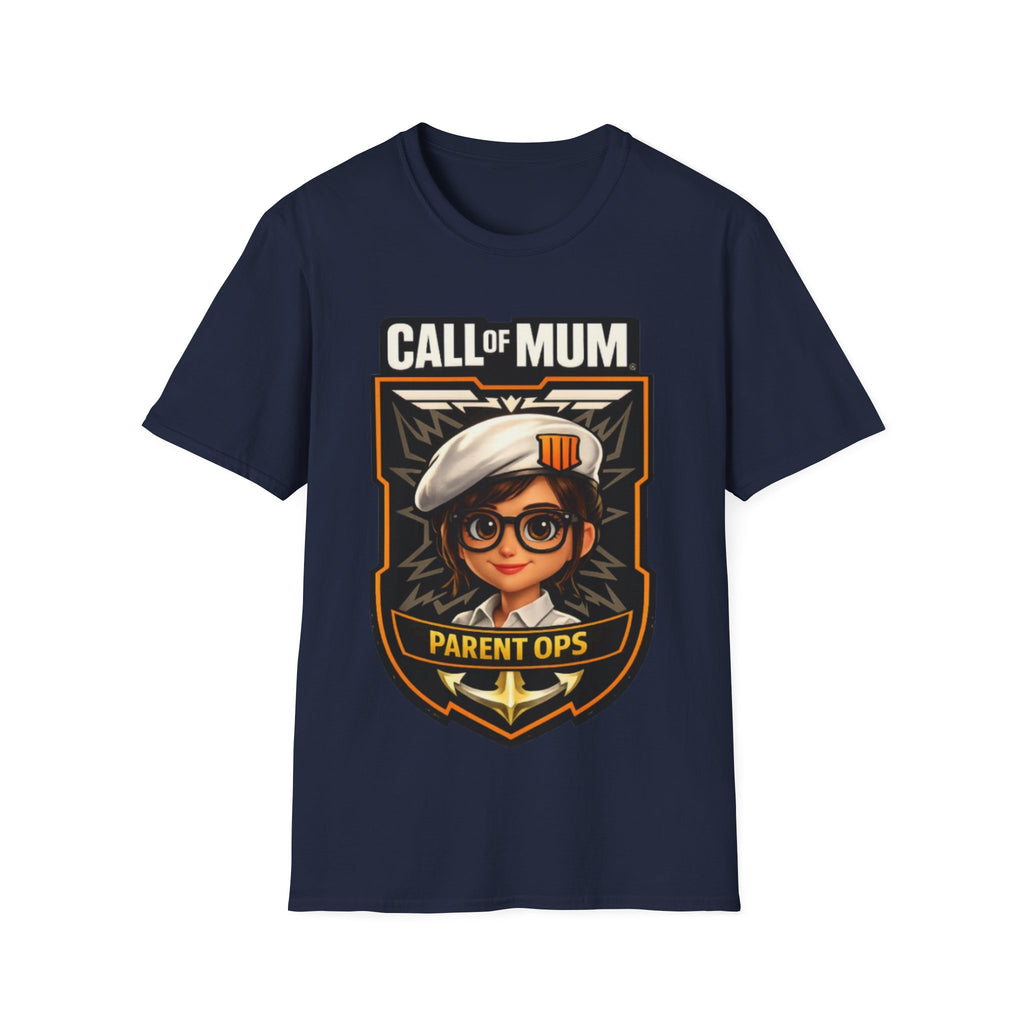 Call of Mum Adult T-Shirt — Gamer Mom "Parent Ops" Graphic Tee