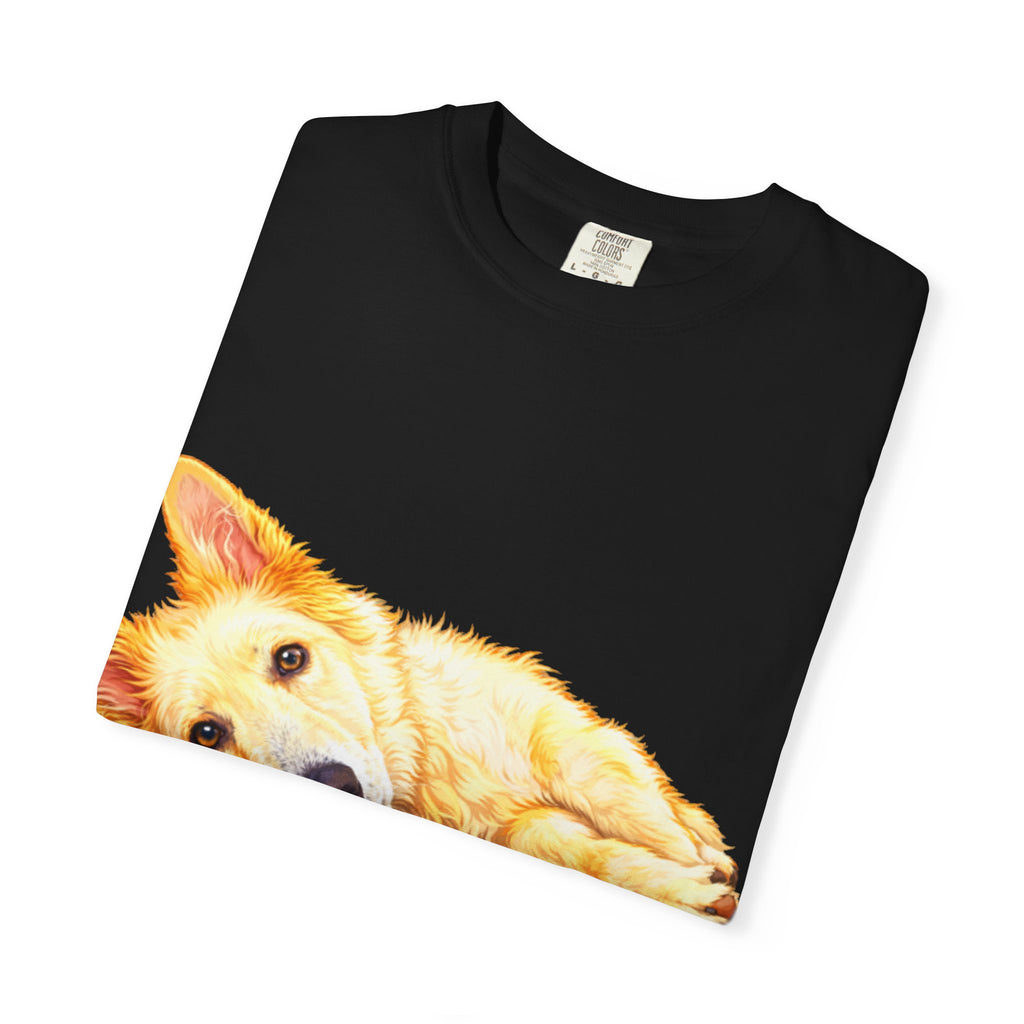 Dog Lover Adult T-Shirt — “Sorry I’m Late, I Saw a Dog” Graphic Tee