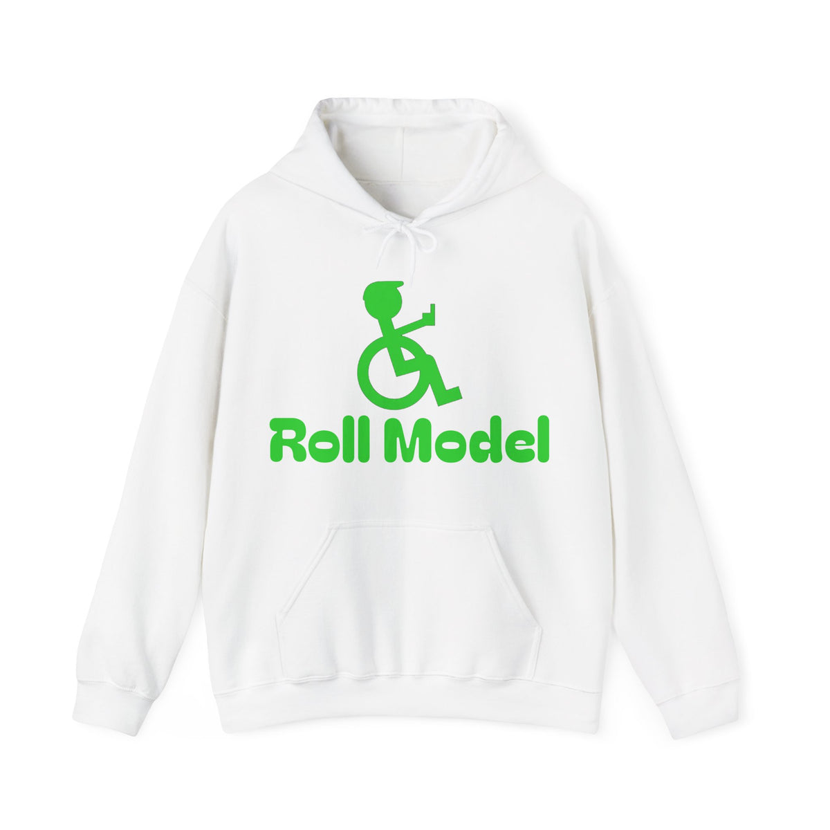 Roll Model Adult Hoodie — Inclusive Wheelchair Pullover