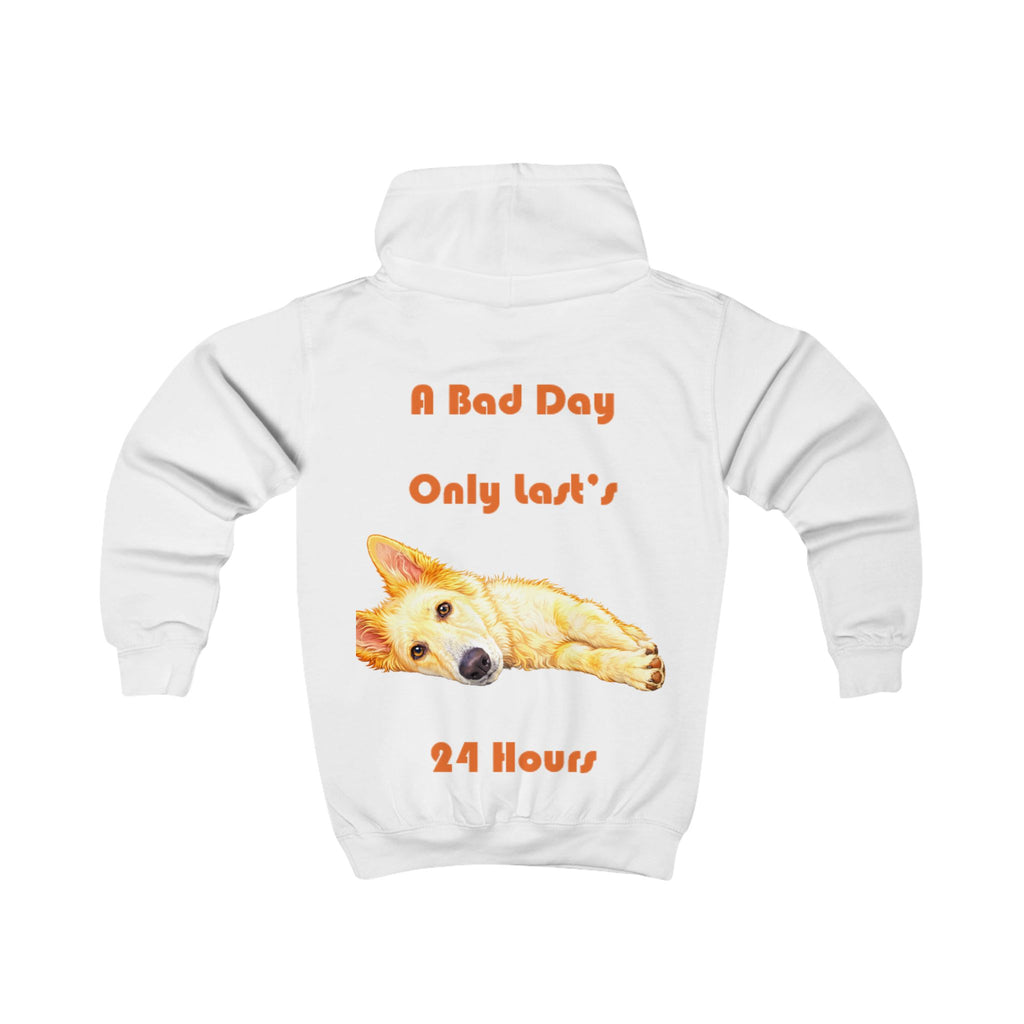 Kids Hoodie / Tyra Puppy Illustration
