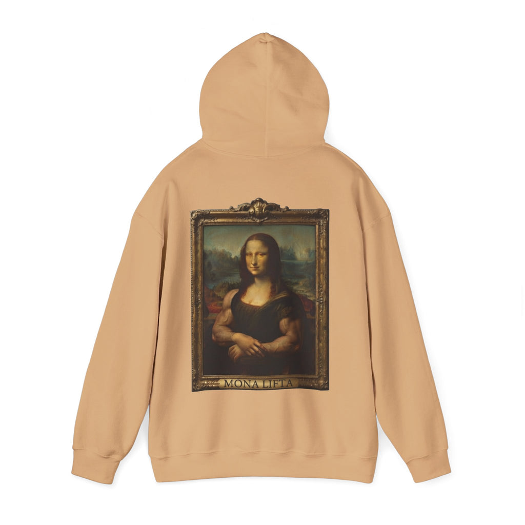 Mona Lisa Adult Hoodie – Classic Renaissance Art Print Pullover