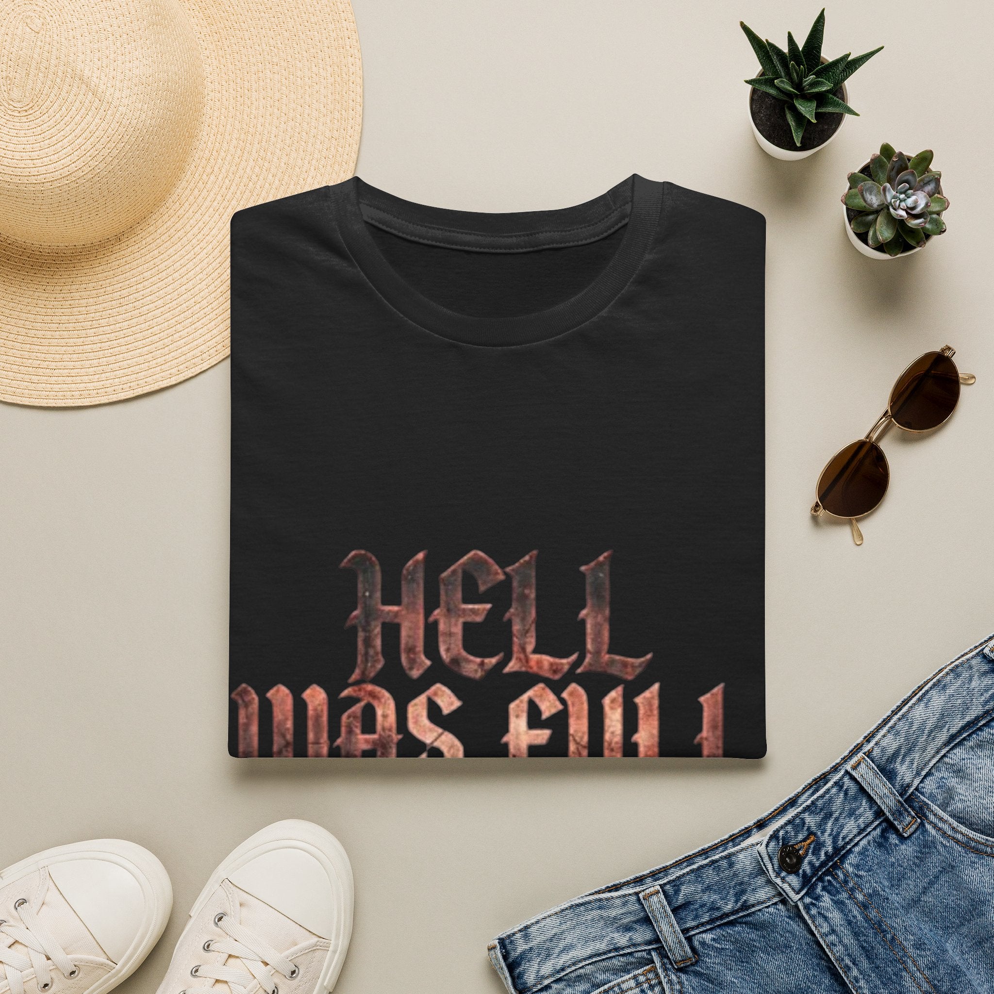 Hell Was Full So I Came Back Adult T‑Shirt