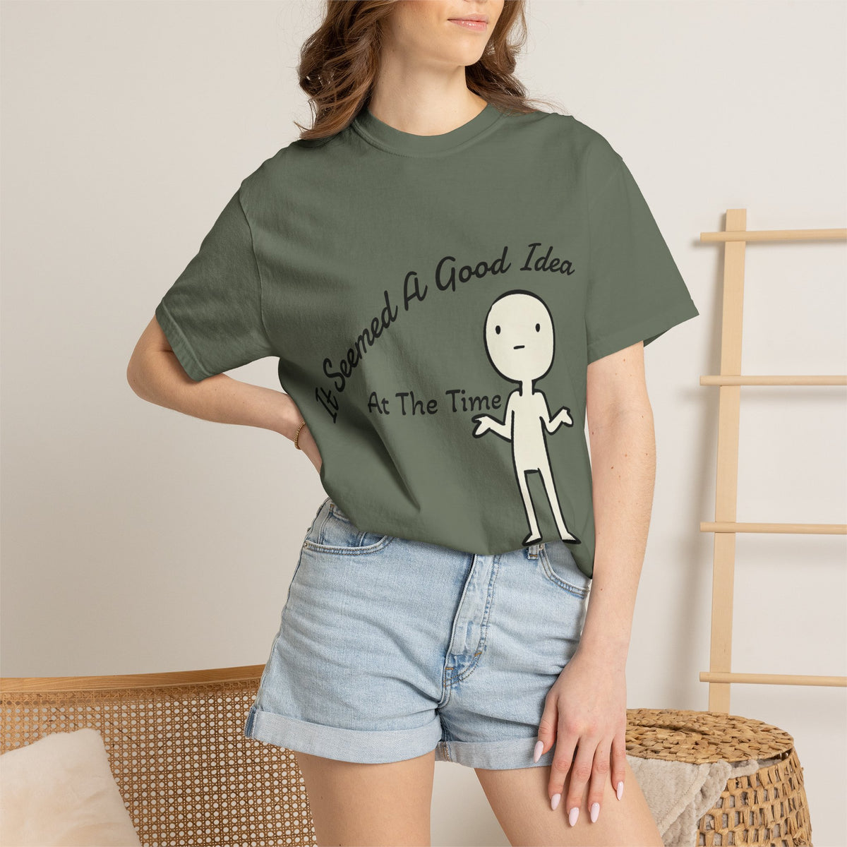 It Seemed A Good Idea At The Time Adult T-Shirt