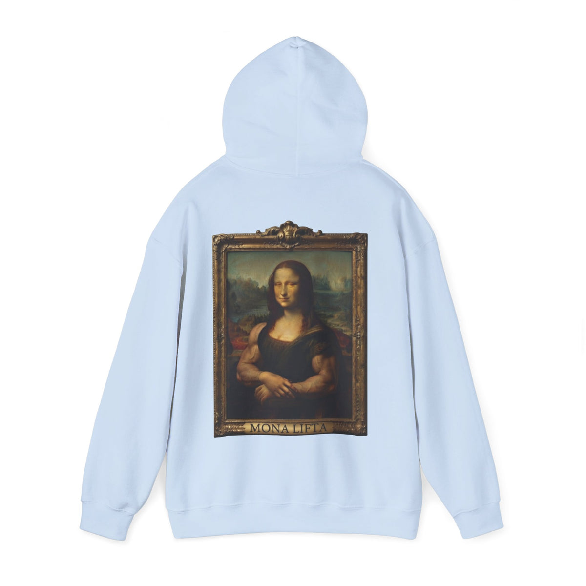 Mona Lisa Adult Hoodie – Classic Renaissance Art Print Pullover