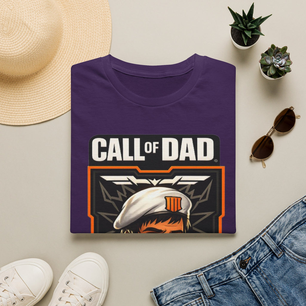 Call of Dad Adult T-Shirt — Parent Ops Gamer Dad Tee