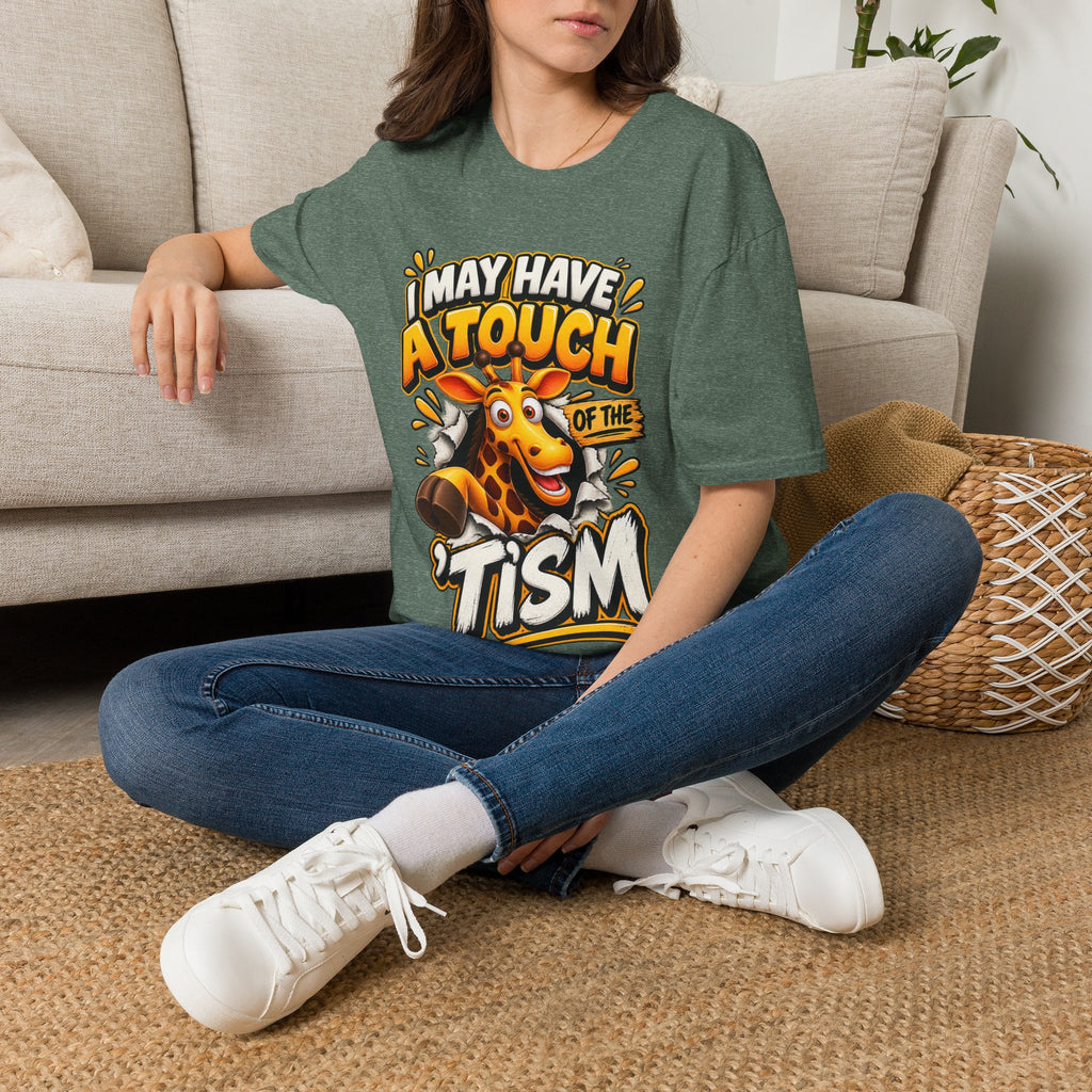 I May Have A Touch Of The Giraffe-Graphic Adult T-Shirt