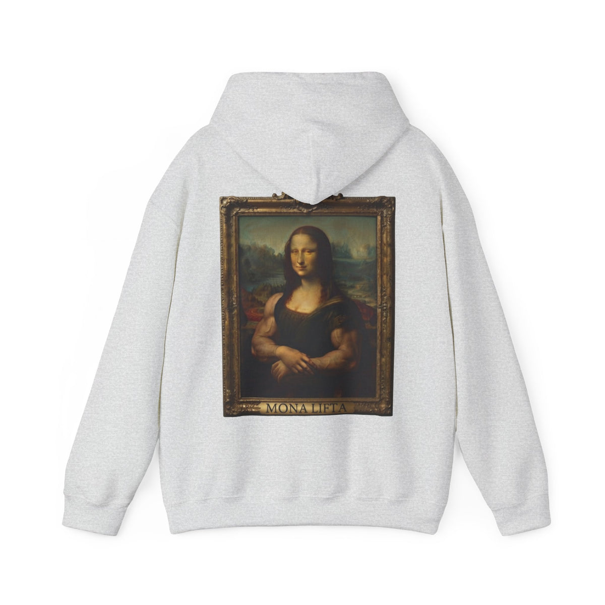 Mona Lisa Adult Hoodie – Classic Renaissance Art Print Pullover