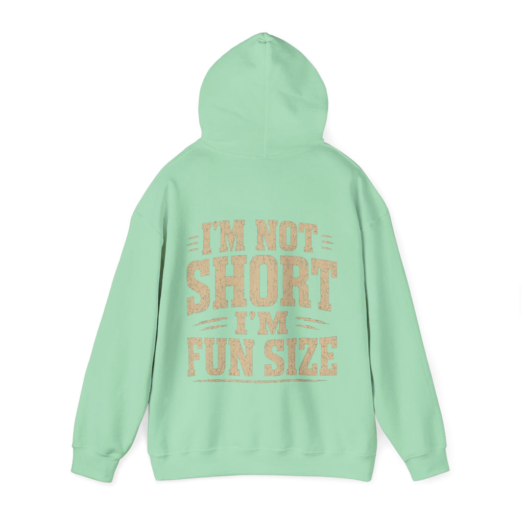 Adult Hoodie — “I’m Not Short I’m Fun Size” Funny Graphic Pullover