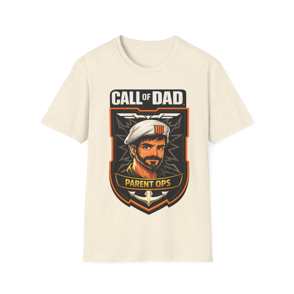 Call of Dad Adult T-Shirt — Parent Ops Gamer Dad Tee
