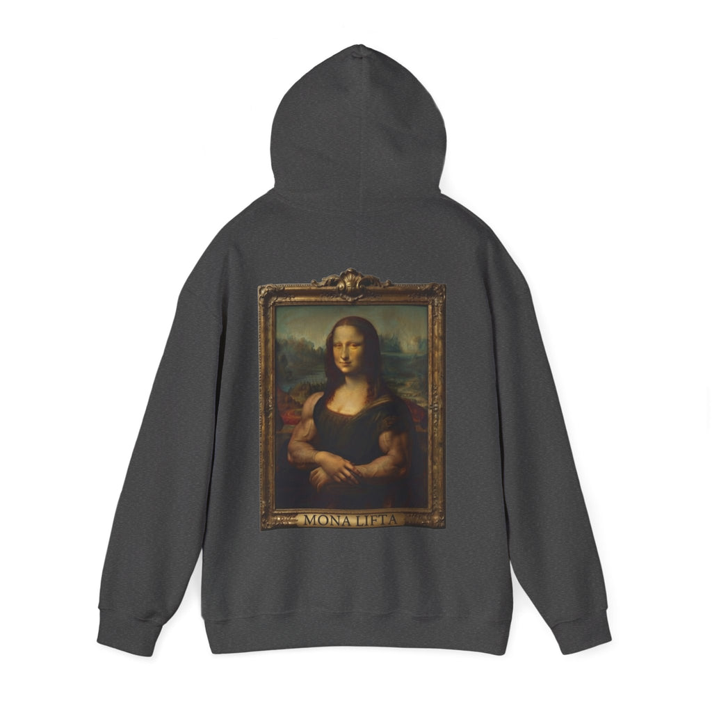 Mona Lisa Adult Hoodie – Classic Renaissance Art Print Pullover
