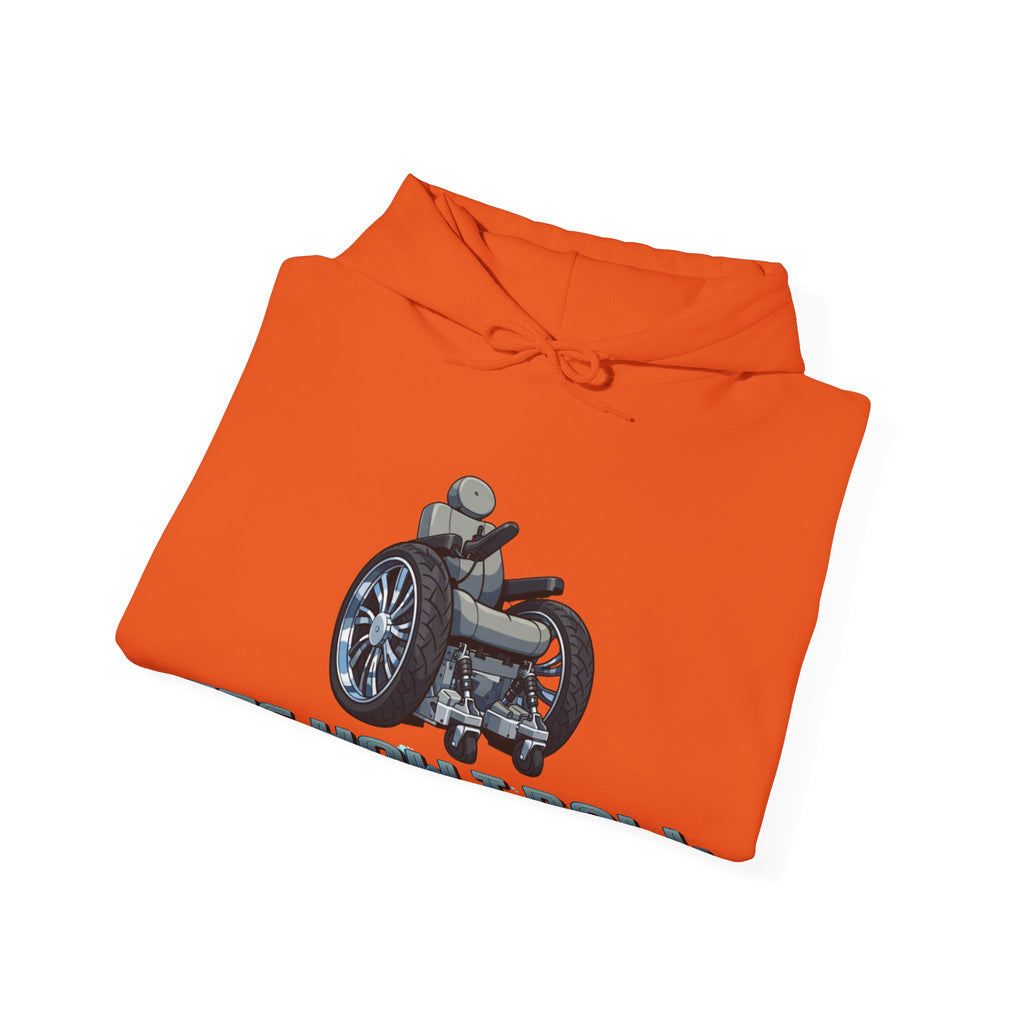 Adult Hoodie — 'It's How I Roll' Wheelchair Pride Graphic Hoodie