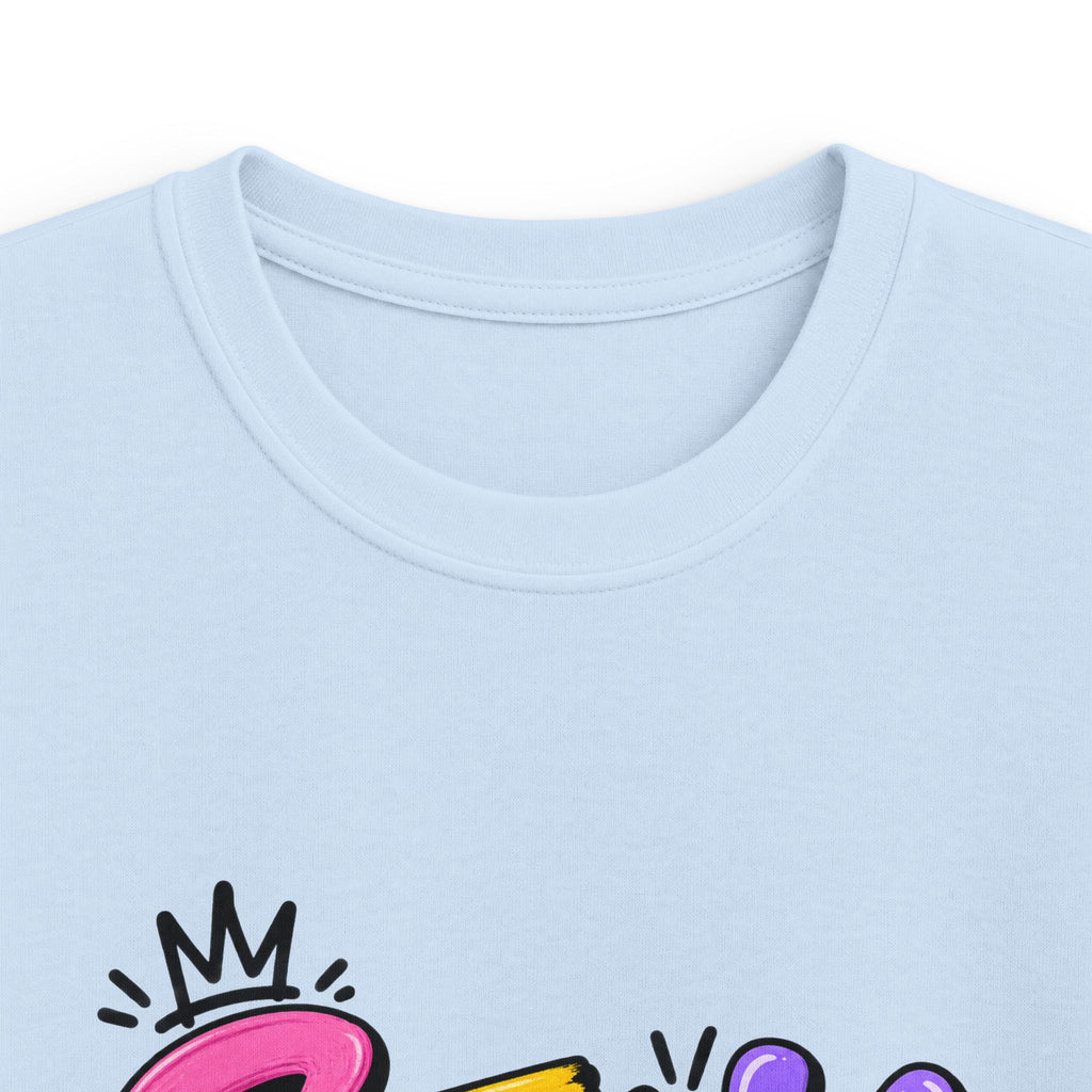 Kids T-shirt - "Stay Weird" Colorful Graffiti Shirt for Kids, Playful Self-Expression Gift
