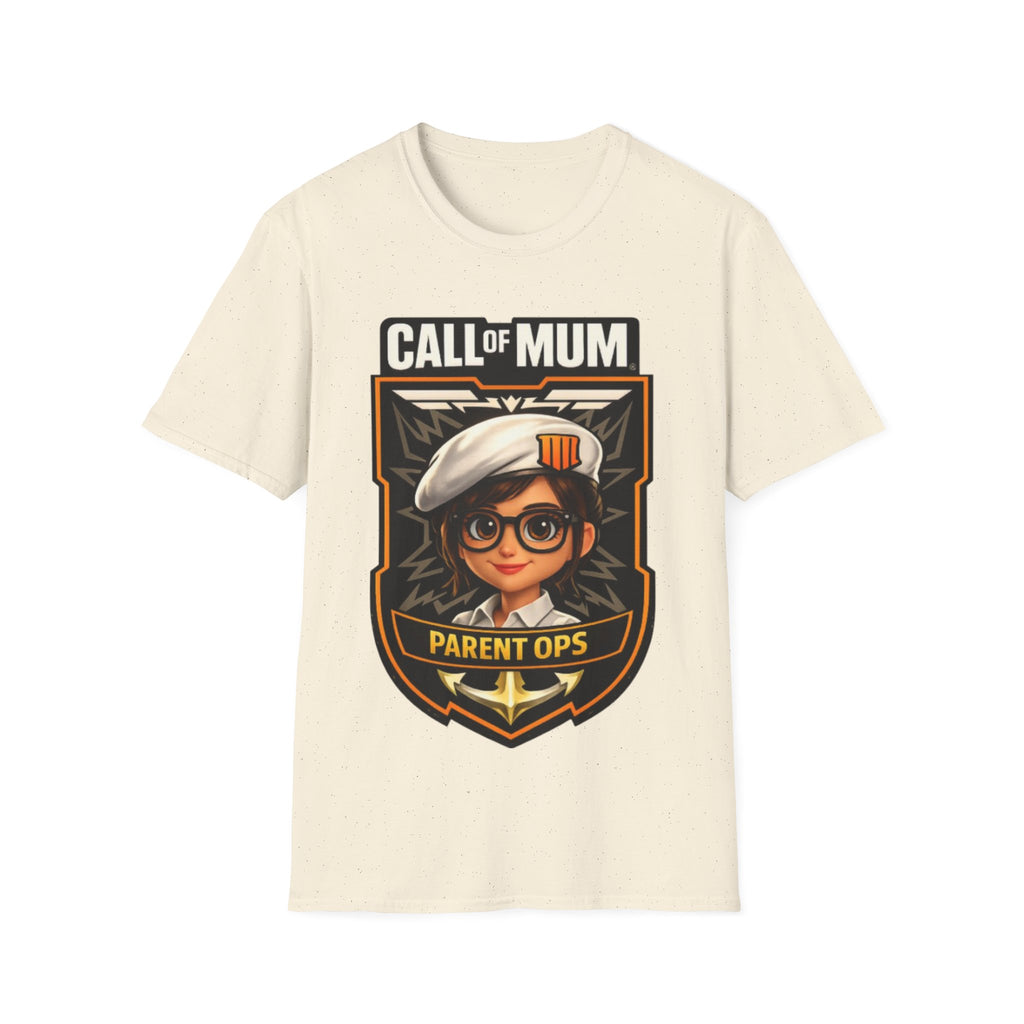 Call of Mum Adult T-Shirt — Gamer Mom "Parent Ops" Graphic Tee