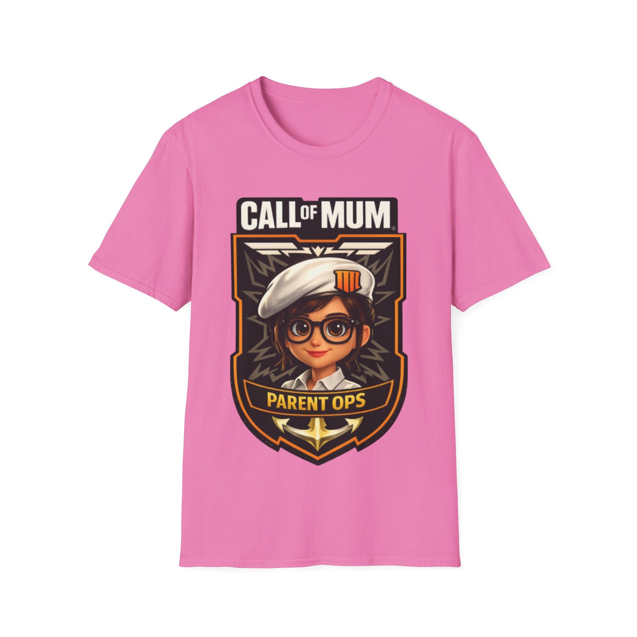 Call of Mum Adult T-Shirt — Gamer Mom "Parent Ops" Graphic Tee