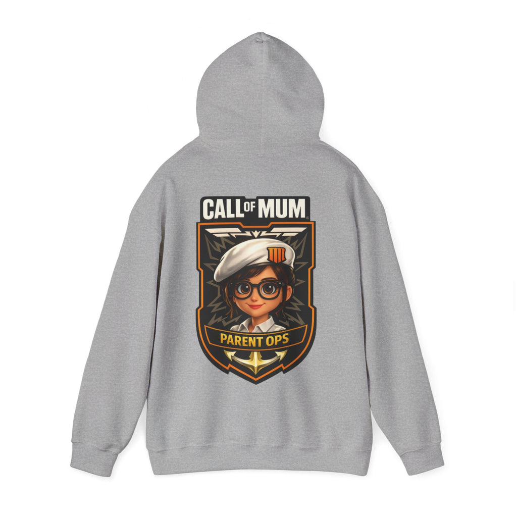 Adult Hoodie - "Call Mom" Parent Ops Gaming Mom Graphic Hoodie