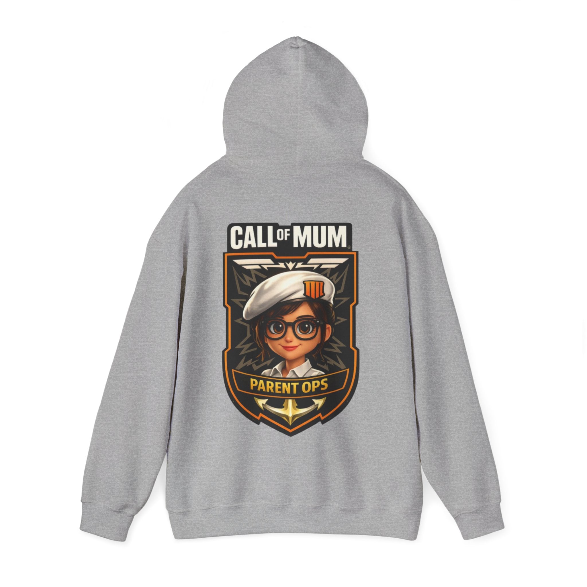 Adult Hoodie - "Call Mom" Parent Ops Gaming Mom Graphic Hoodie