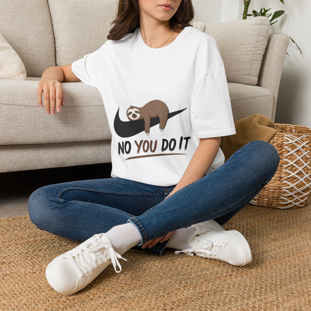 Sloth "No You Do It" Adult T-Shirt