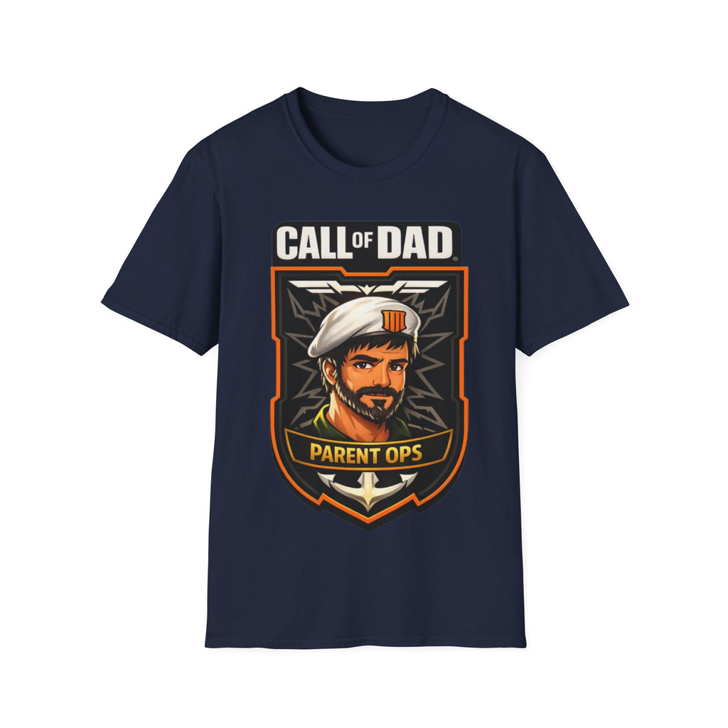 Call of Dad Adult T-Shirt — Parent Ops Gamer Dad Tee