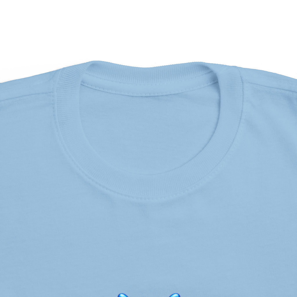 Rainbow Butterfly BE KIND Toddler Tee | Kids Positive Message Shirt