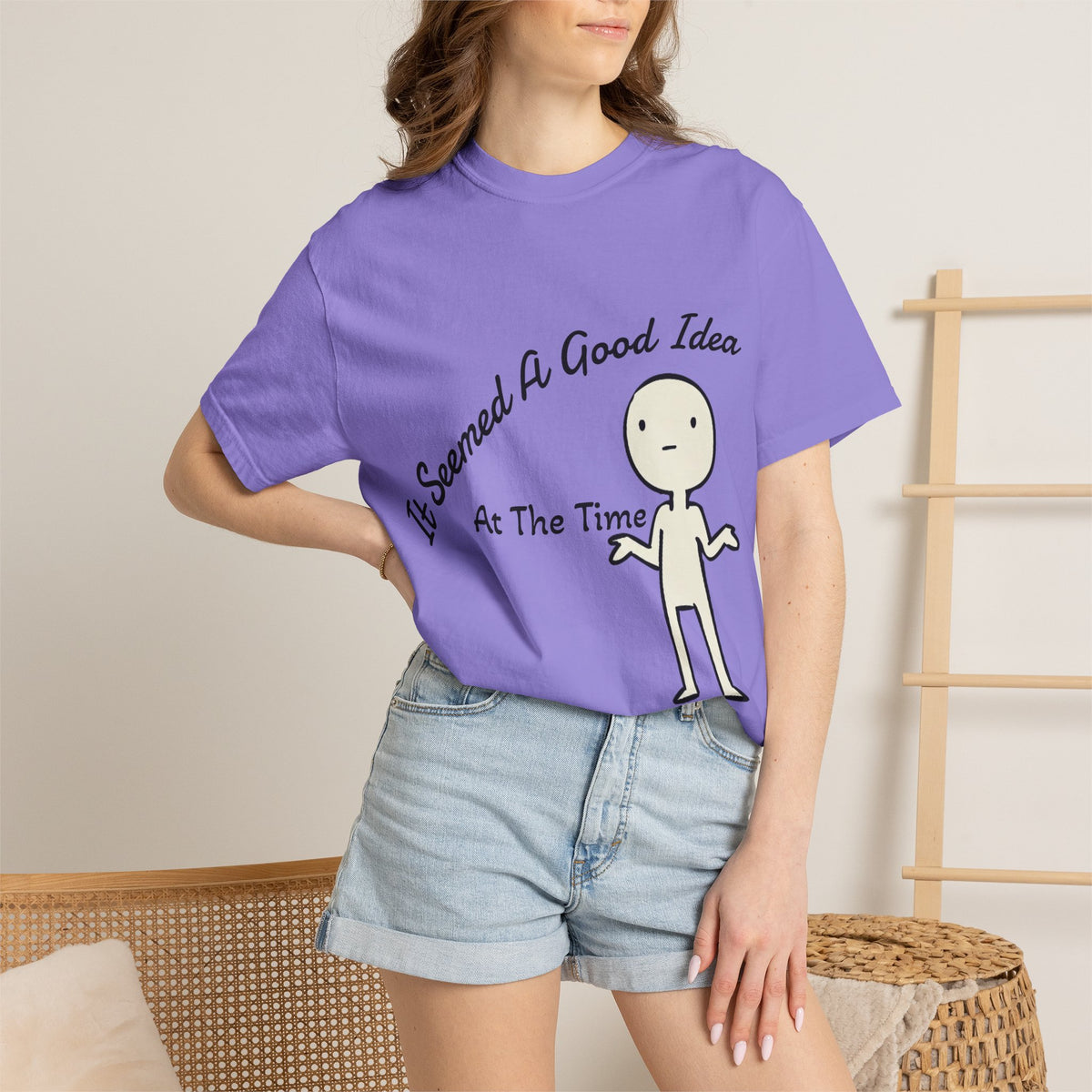 It Seemed A Good Idea At The Time Adult T-Shirt