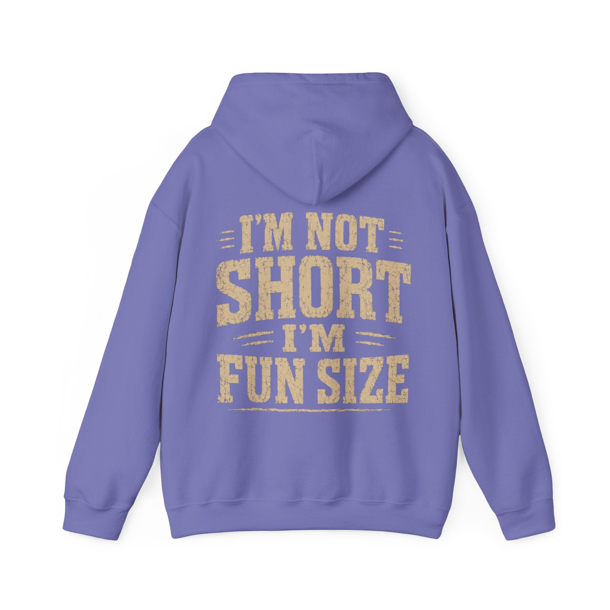 Adult Hoodie — “I’m Not Short I’m Fun Size” Funny Graphic Pullover