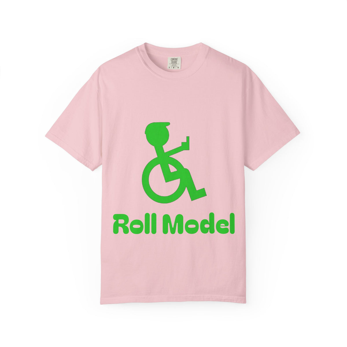 Roll Model Wheelchair Adult T-Shirt — Inclusive Disability Pride Tee