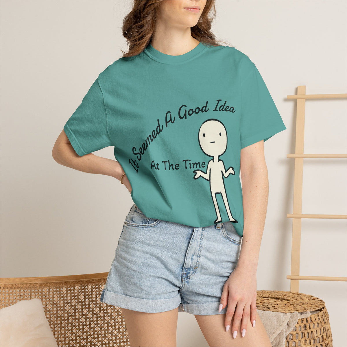 It Seemed A Good Idea At The Time Adult T-Shirt
