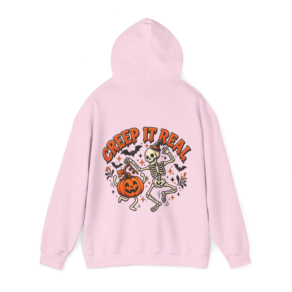Halloween Skeleton 'Creep It Real' Adult Hoodie