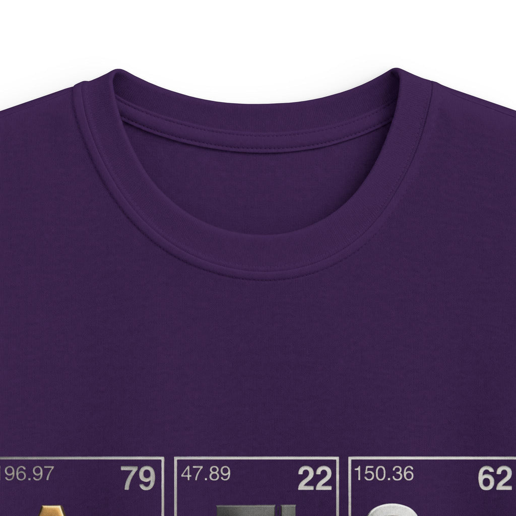 Kids T-shirt — 'Au Ti Sm' Periodic Table Design | Cute Autism Awareness Shirt for Children
