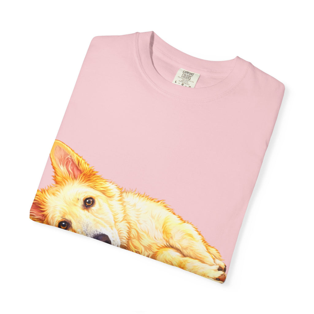 Dog Lover Adult T-Shirt — “Sorry I’m Late, I Saw a Dog” Graphic Tee