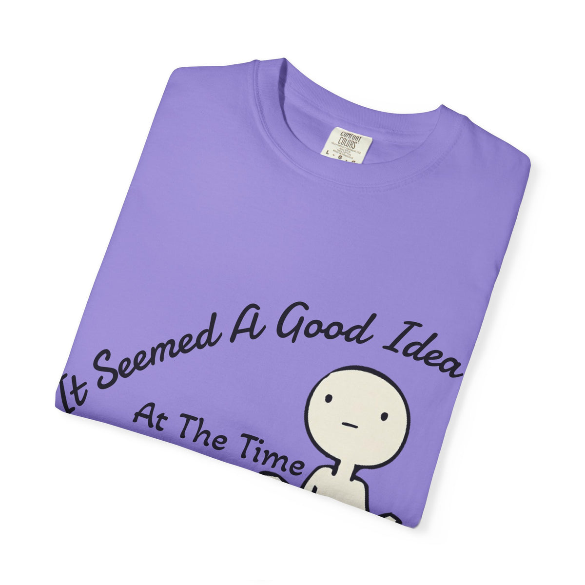 It Seemed A Good Idea At The Time Adult T-Shirt