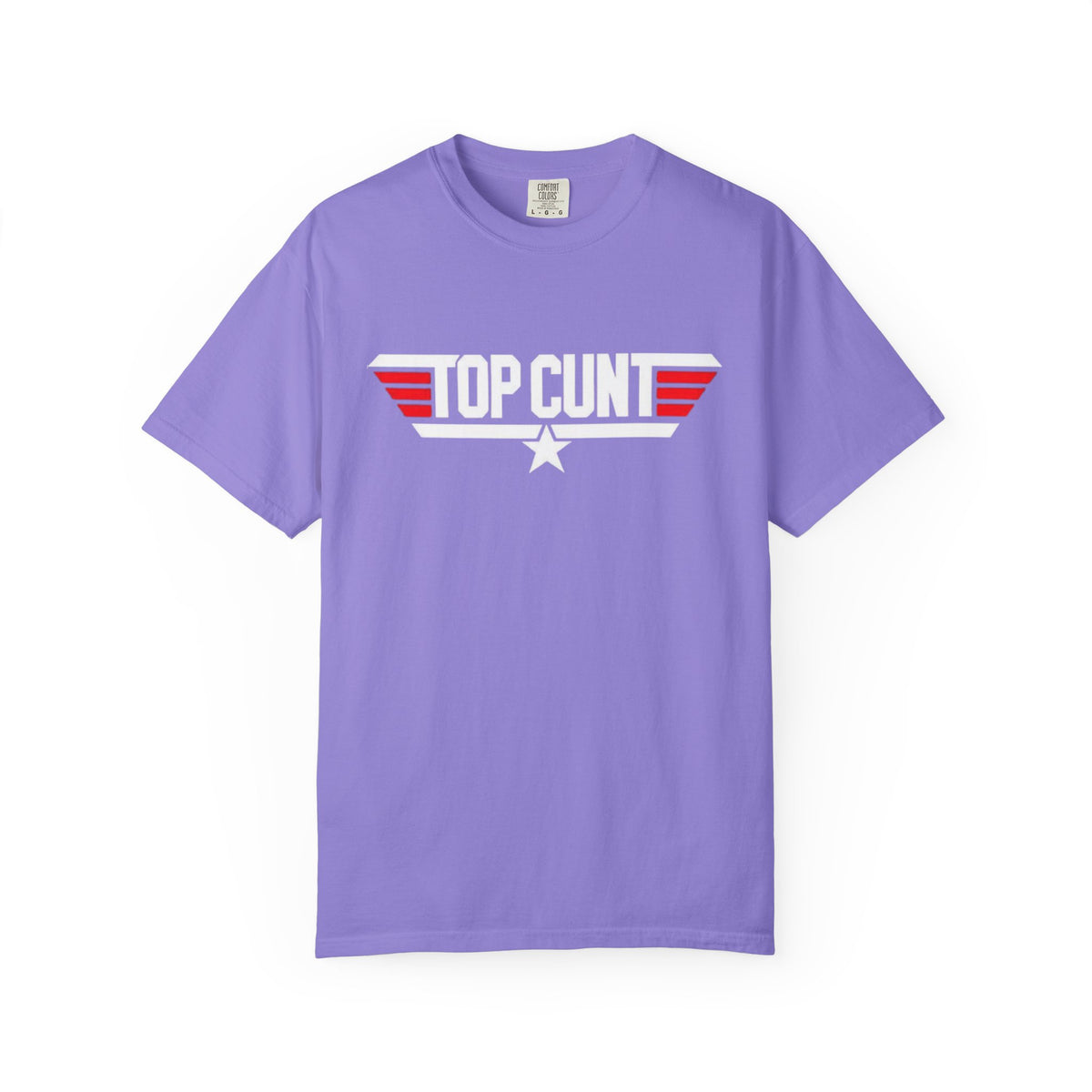 Top Cunt Graphic Adult T-Shirt — Retro Military-Inspired Statement Tee