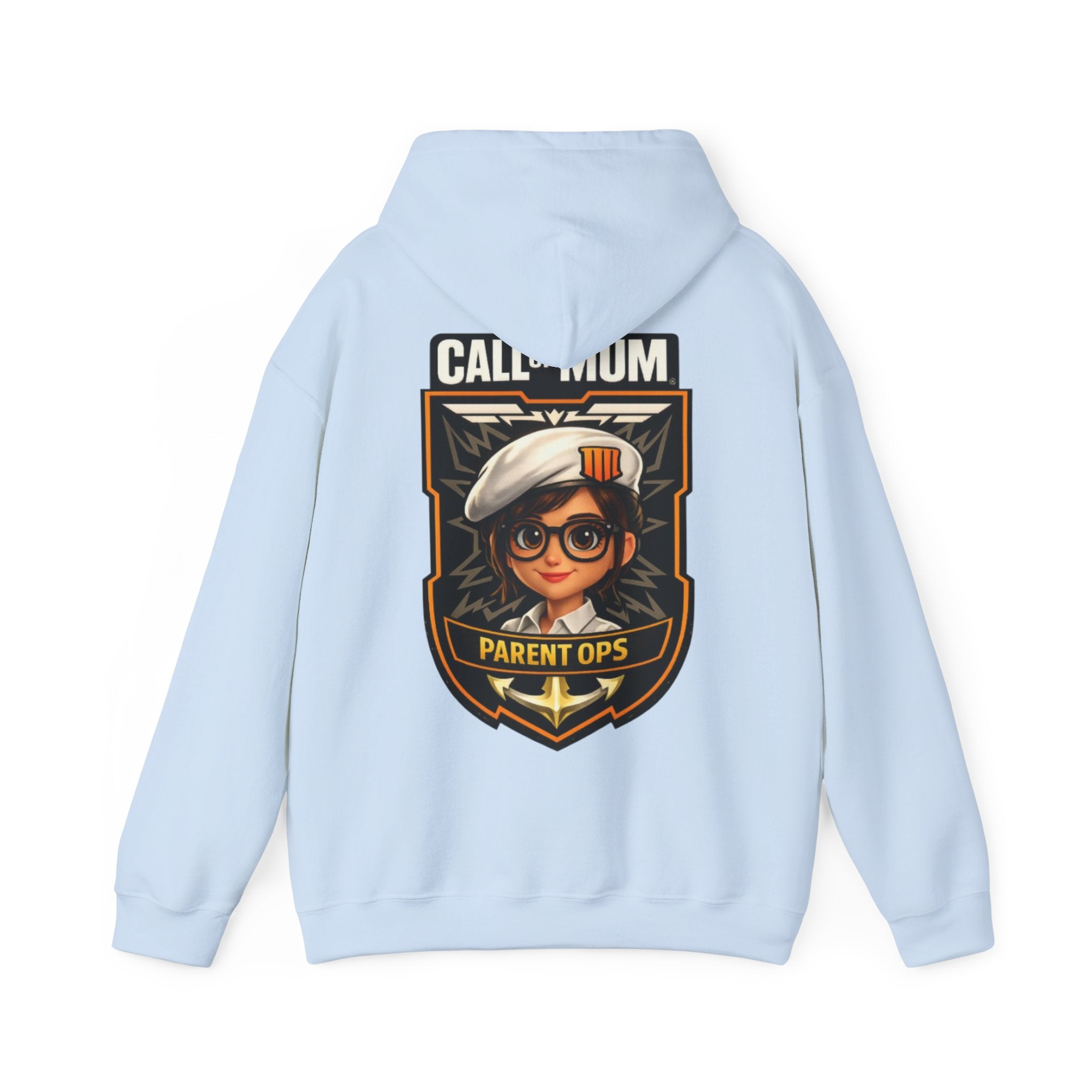 Adult Hoodie - "Call Mom" Parent Ops Gaming Mom Graphic Hoodie