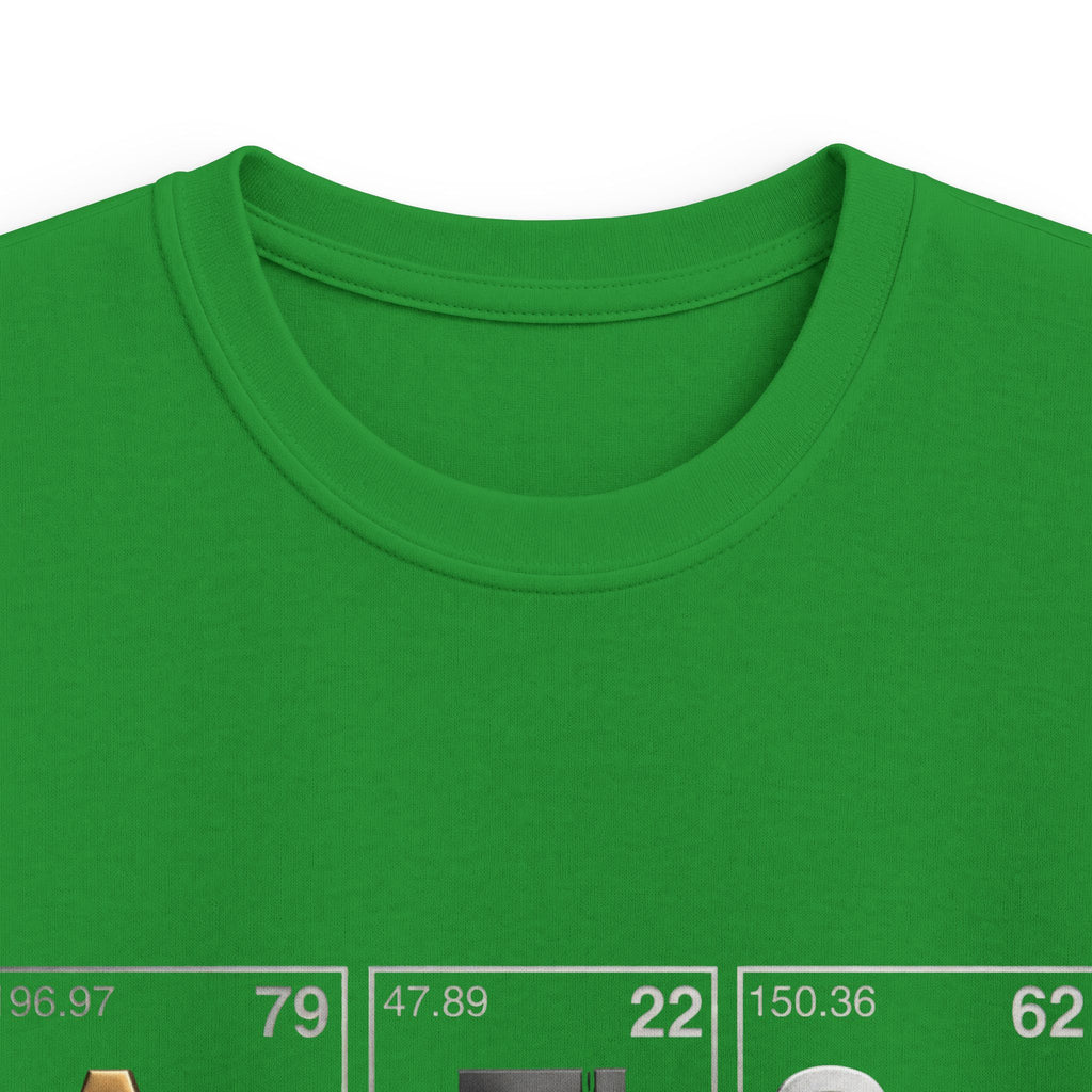 Kids T-shirt — 'Au Ti Sm' Periodic Table Design | Cute Autism Awareness Shirt for Children