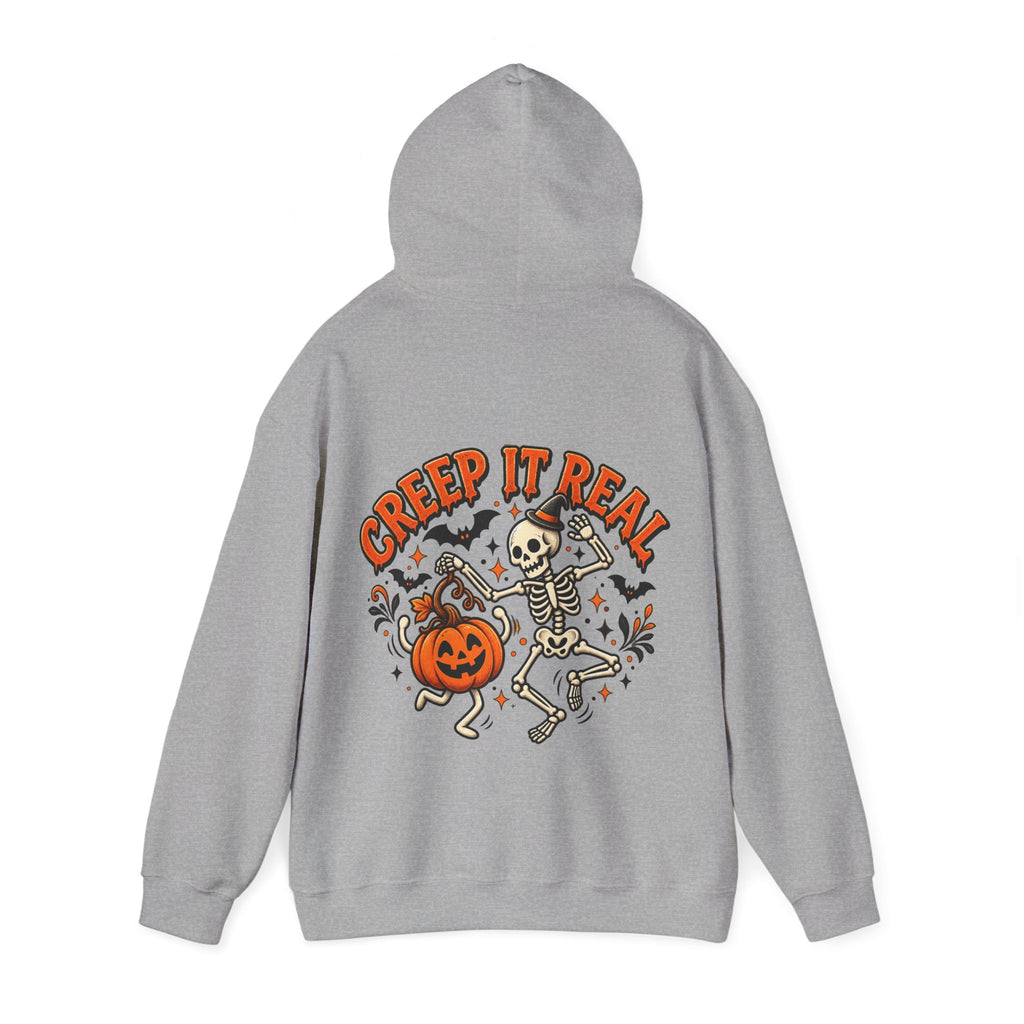 Halloween Skeleton 'Creep It Real' Adult Hoodie