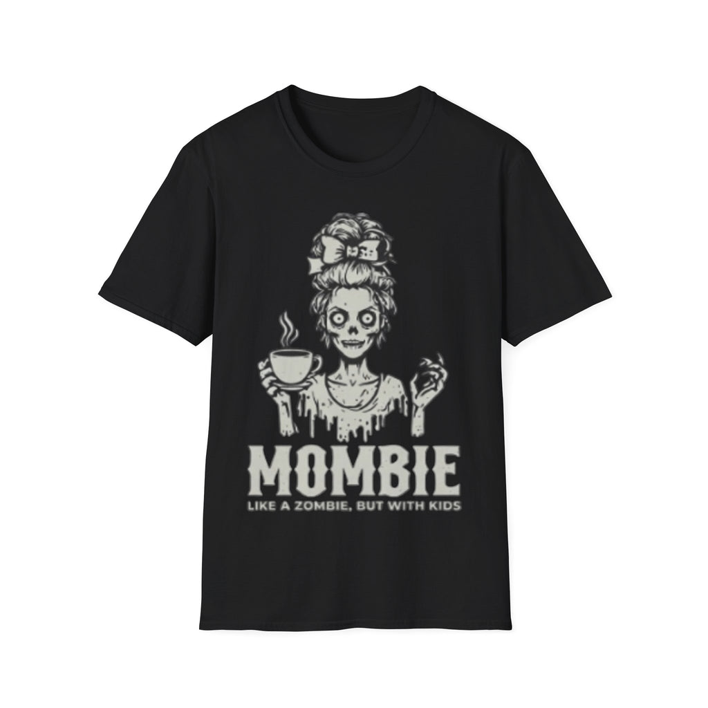 Mombie Adult T-Shirt — Cute Spooky Mom Graphic Tee ("Mommy")