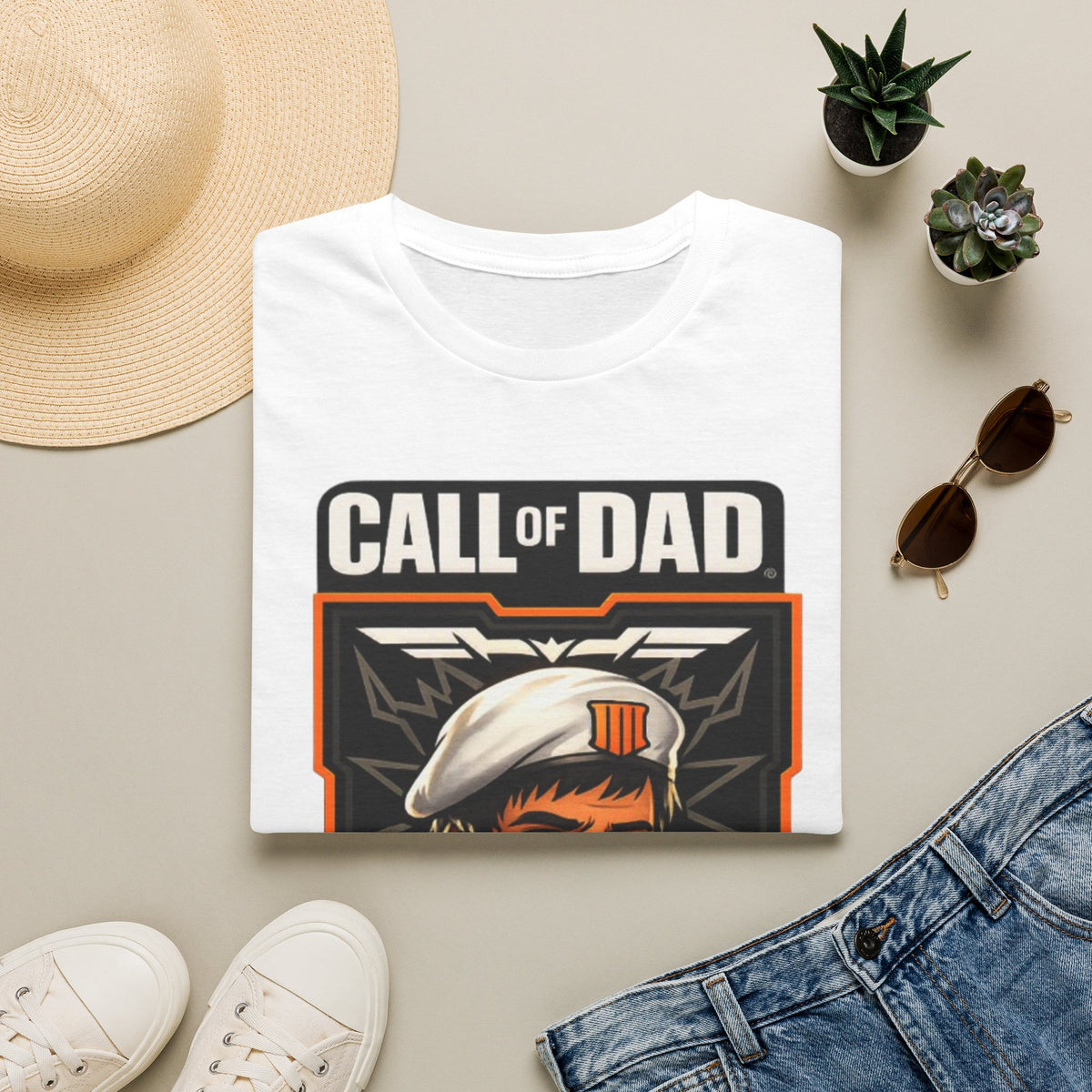 Call of Dad Adult T-Shirt — Parent Ops Gamer Dad Tee