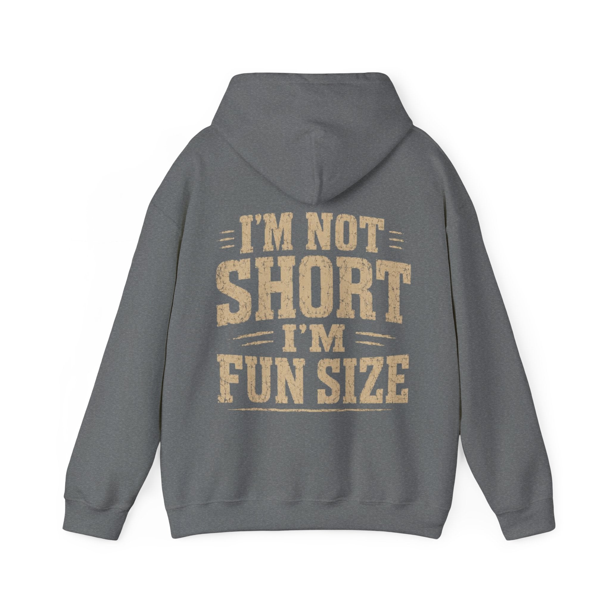 Adult Hoodie — “I’m Not Short I’m Fun Size” Funny Graphic Pullover