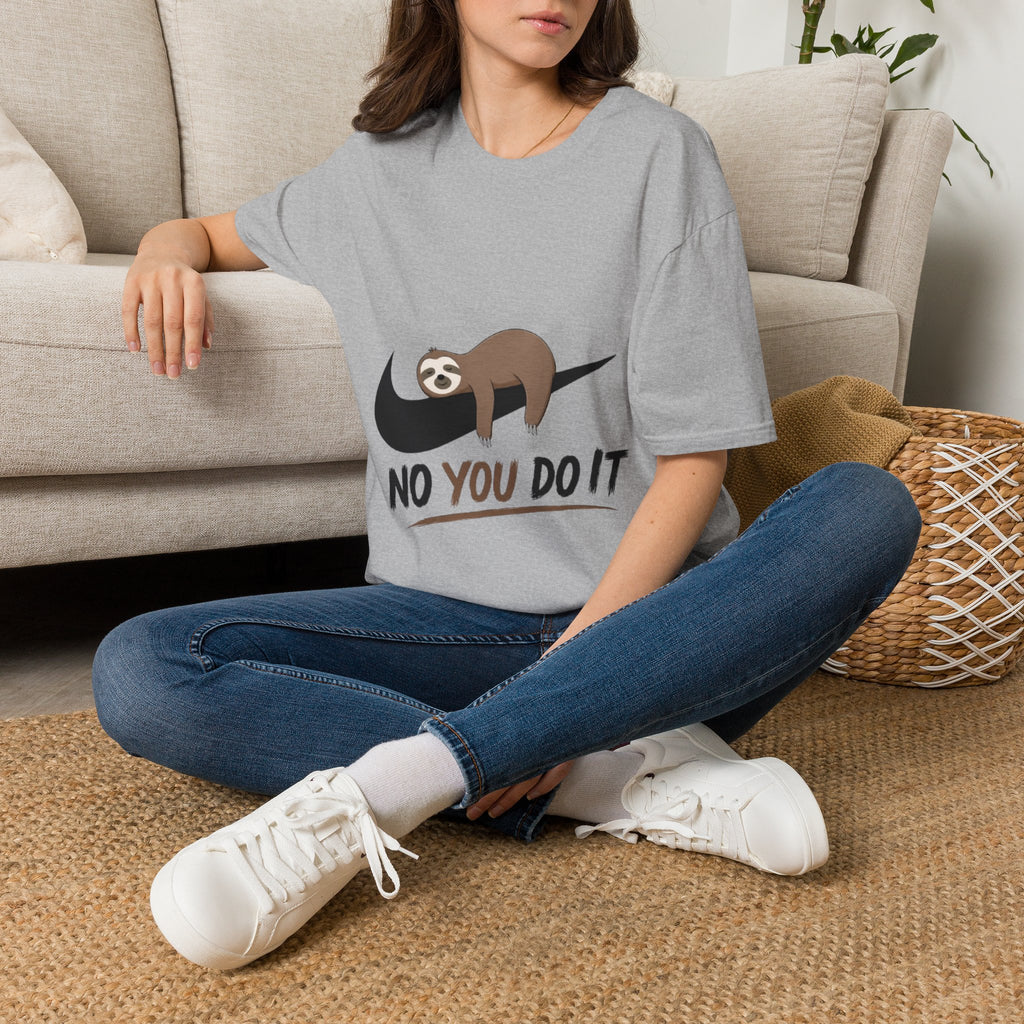 Sloth "No You Do It" Adult T-Shirt
