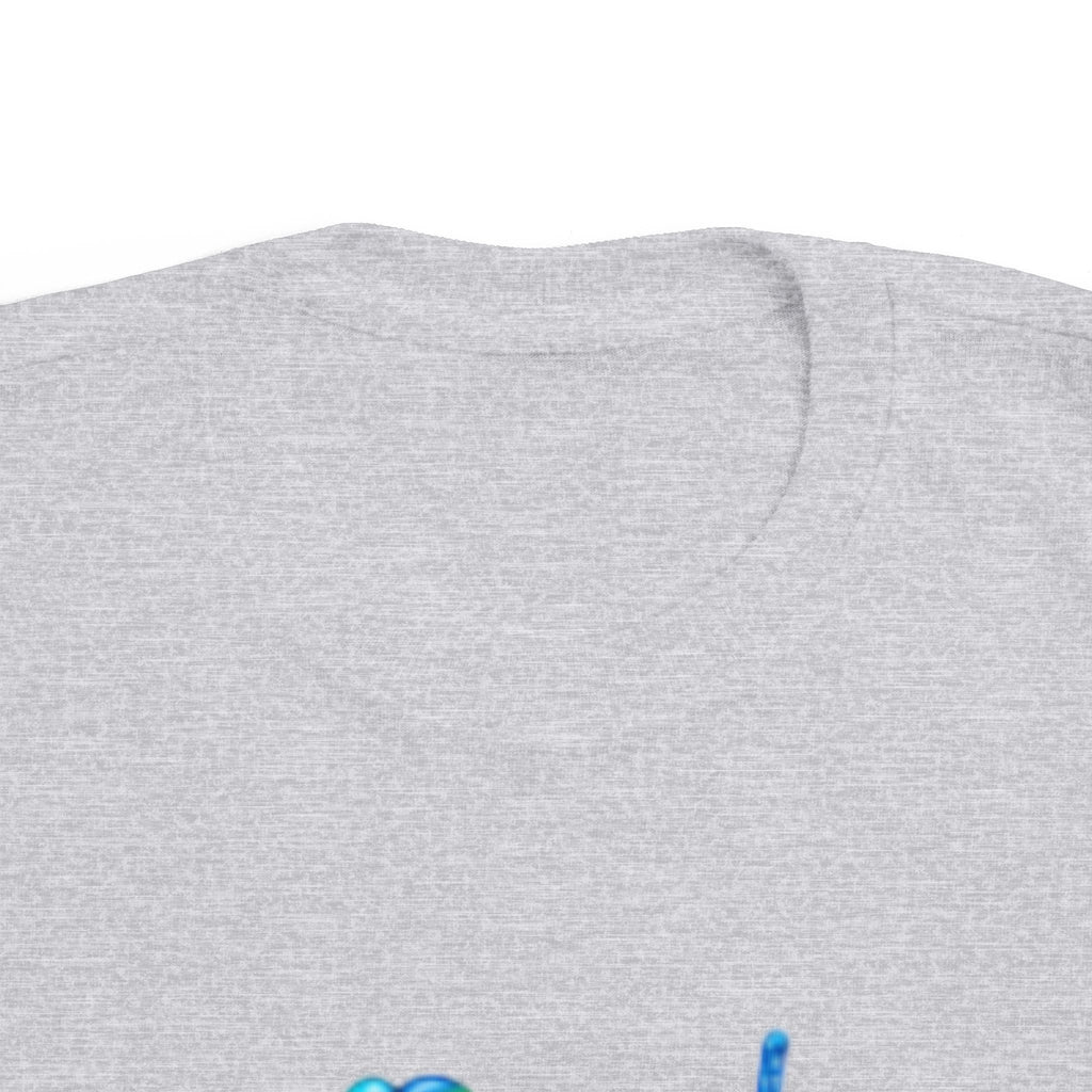 Rainbow Balloon Dog Be Kind Toddler Tee | Kids Positive Message Shirt