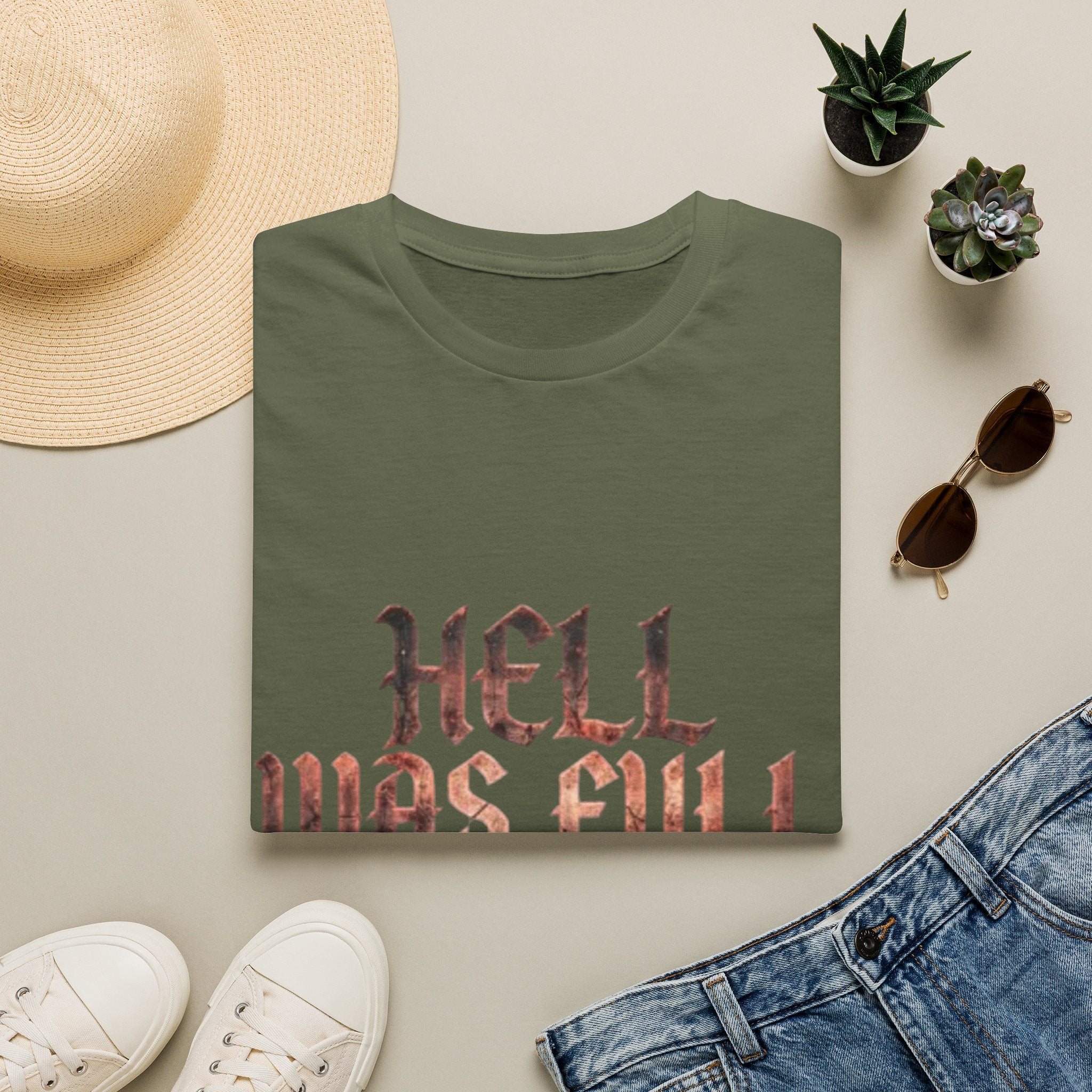 Hell Was Full So I Came Back Adult T‑Shirt