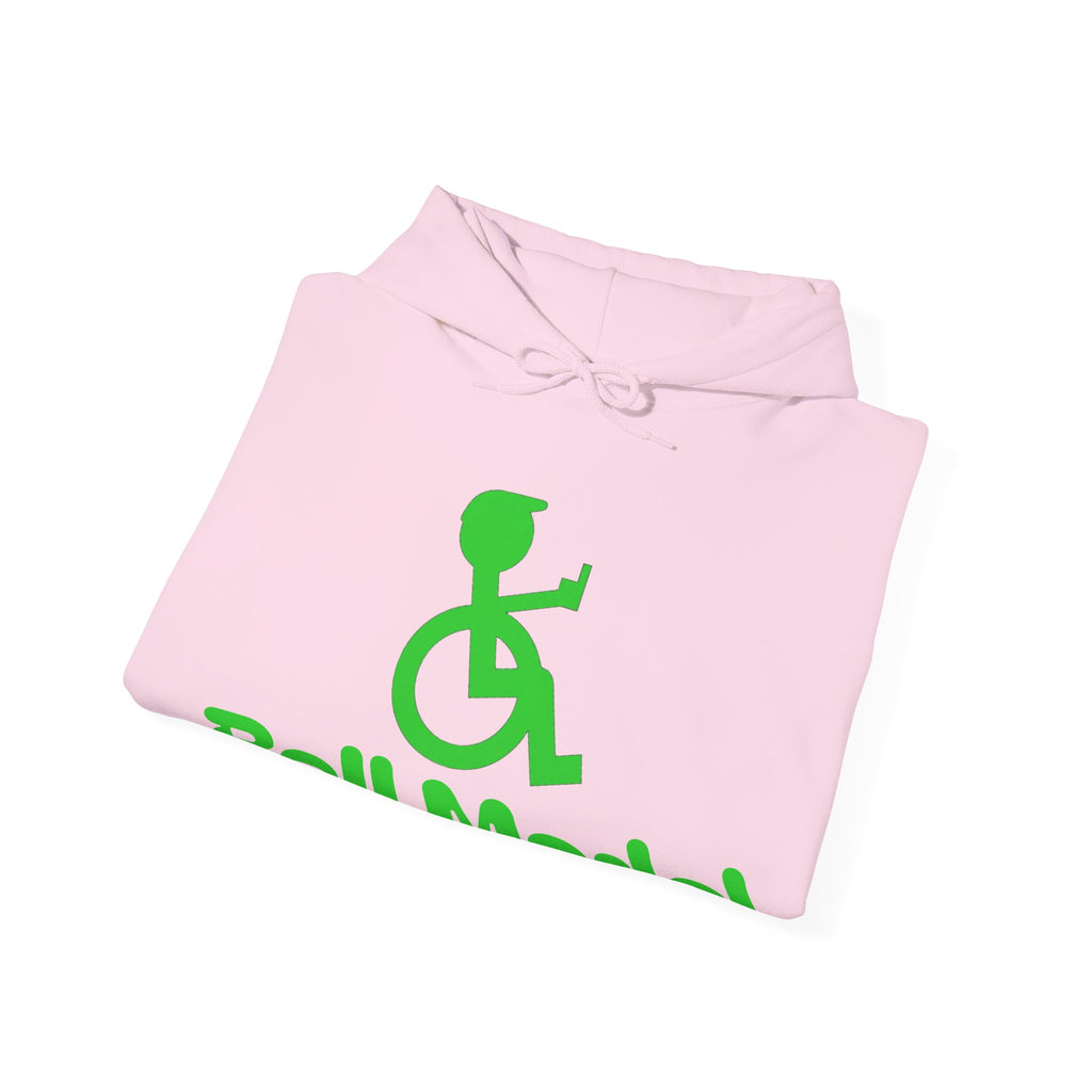 Roll Model Adult Hoodie — Inclusive Wheelchair Pullover