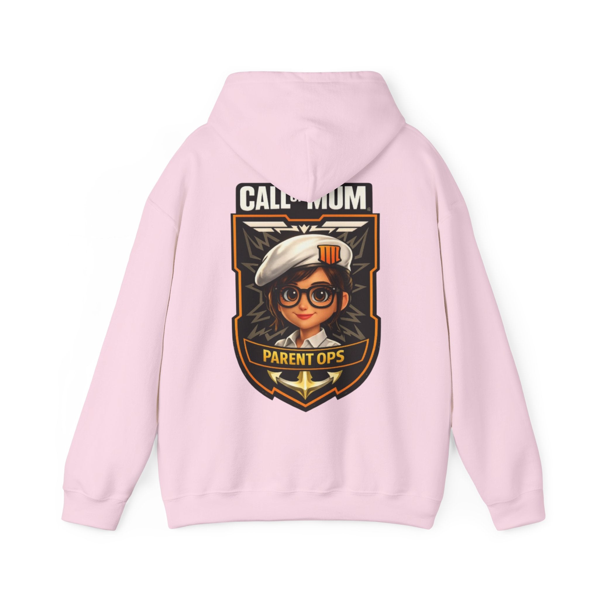 Adult Hoodie - "Call Mom" Parent Ops Gaming Mom Graphic Hoodie
