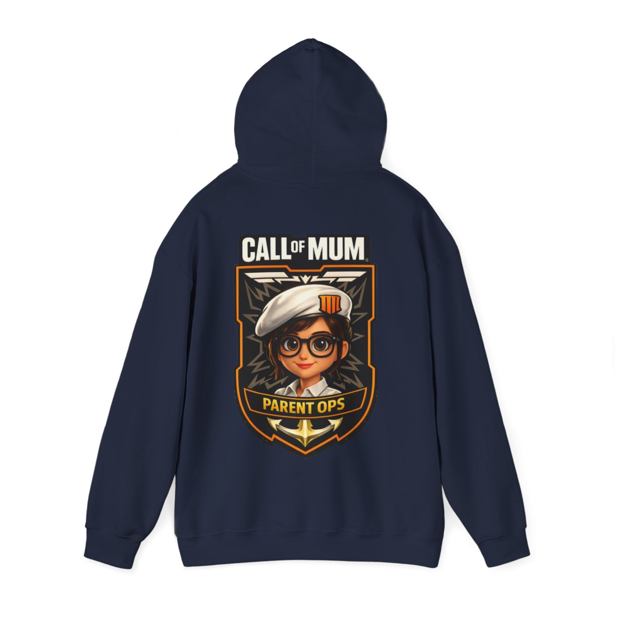 Adult Hoodie - "Call Mom" Parent Ops Gaming Mom Graphic Hoodie